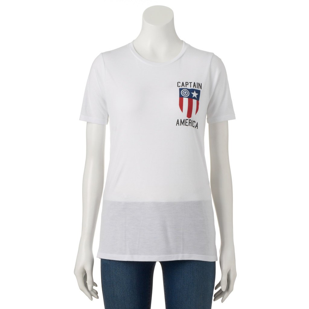 New Marvel Captain America TShirt The First Avenger